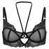 Amari icke-formpressad bygel-bh, Svart