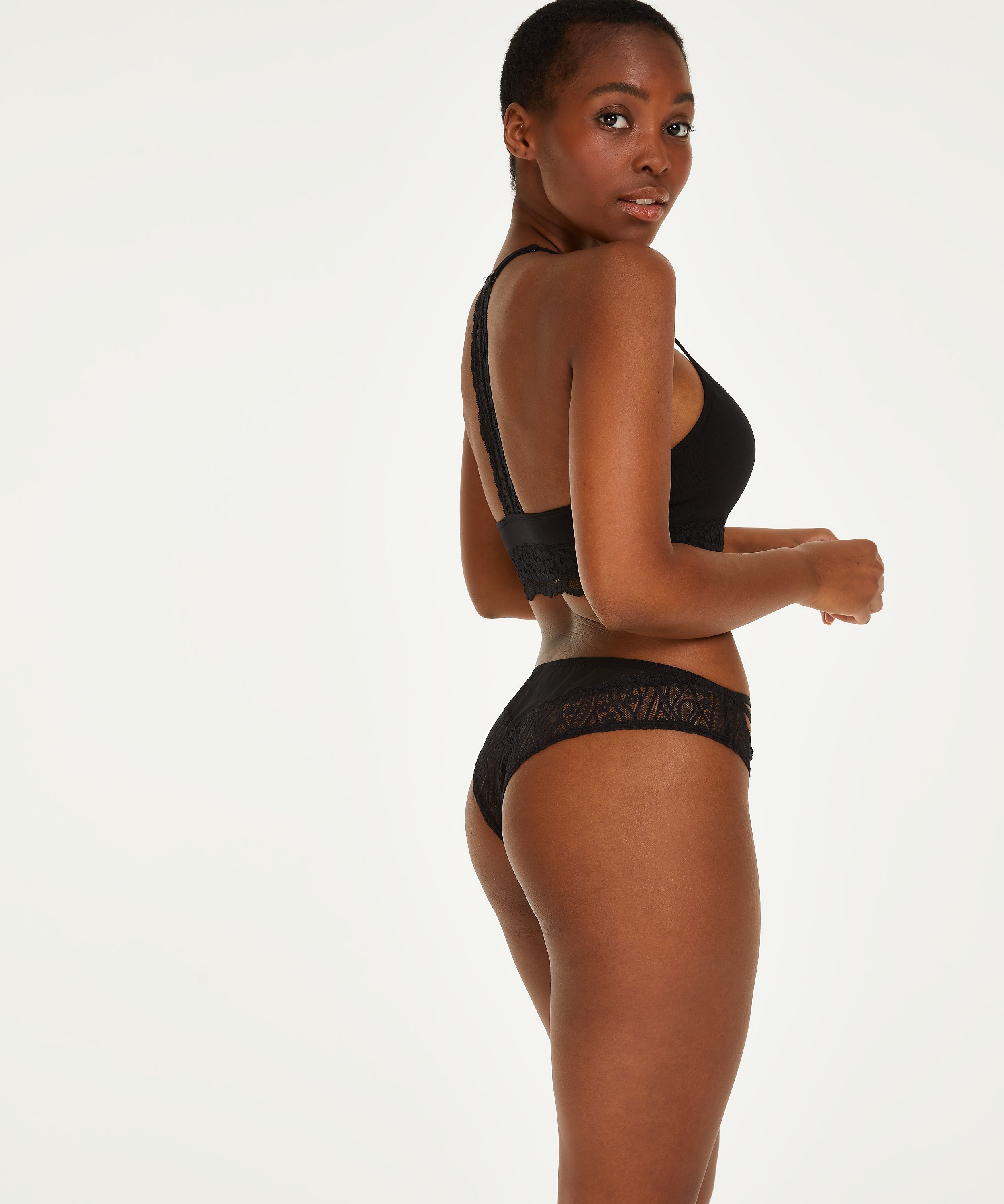 Frederica brazilian-trosa, Svart, main