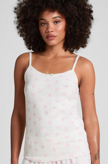 Hunkemöller Cami Pointelle Vit