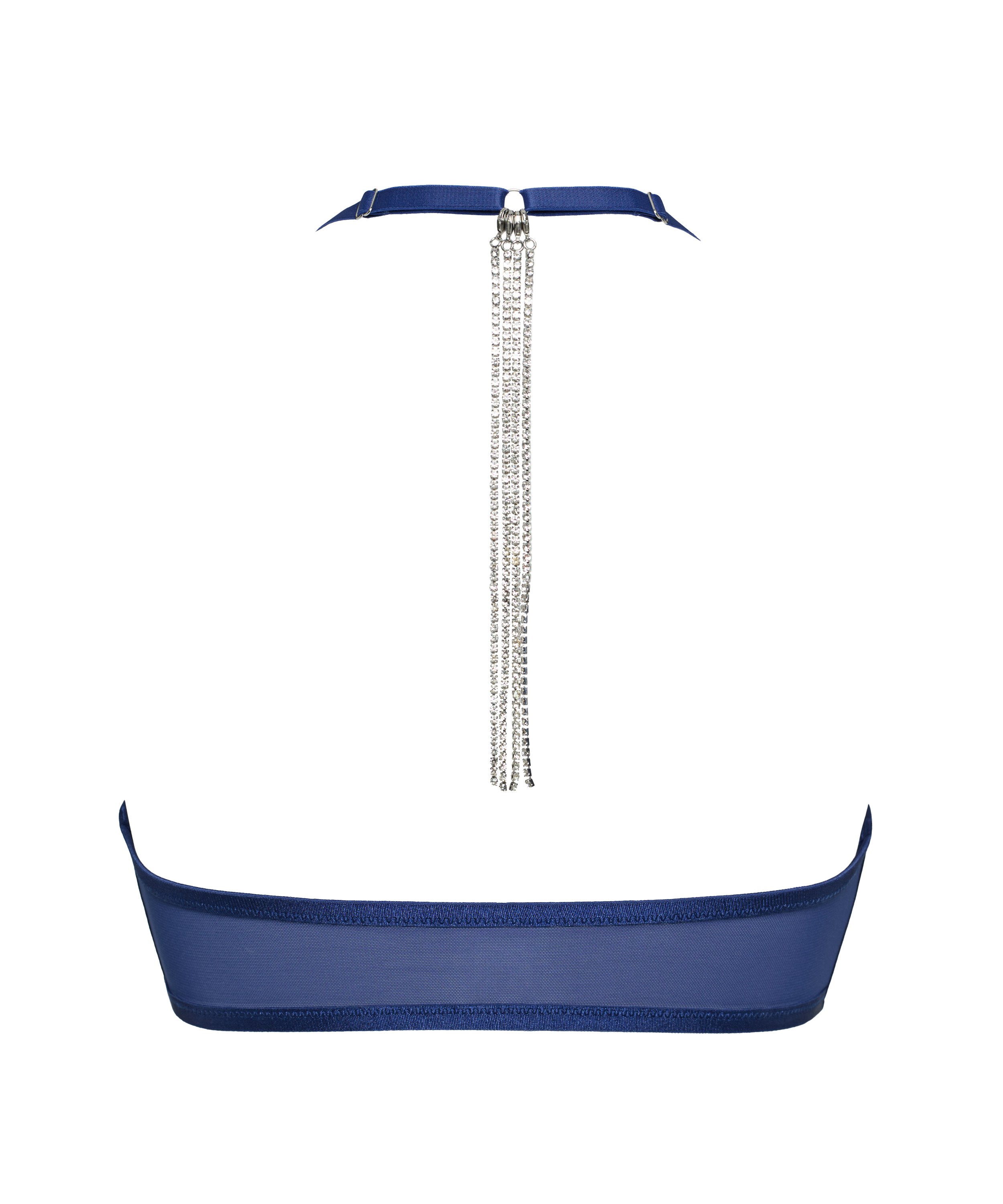 Icke-formpressad bygel-bh Mabel, Blå, main