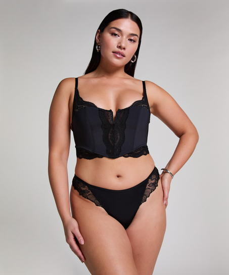 Bronte bralette, Svart