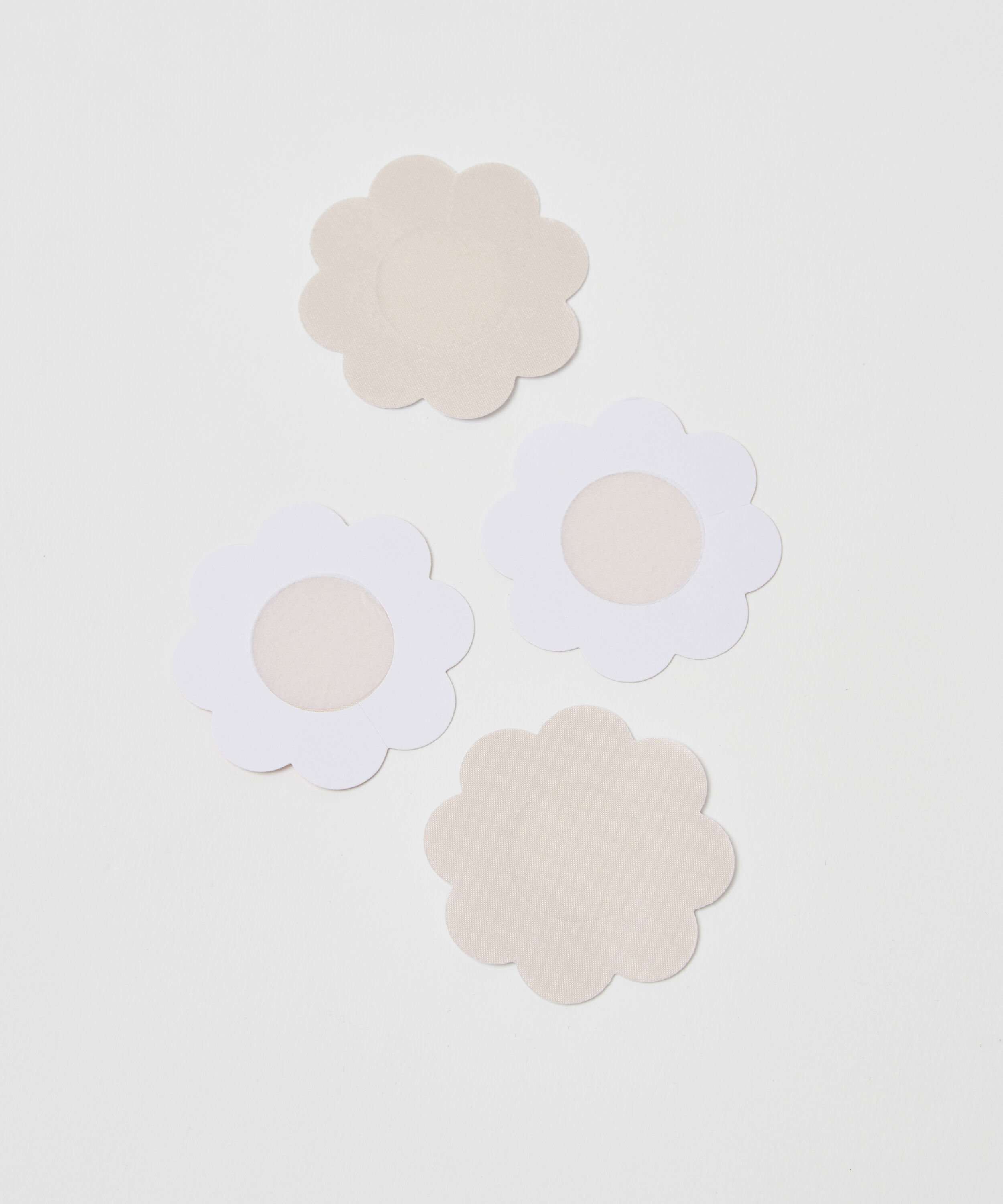 2-pack nipple cover med lyfteffekt, Beige