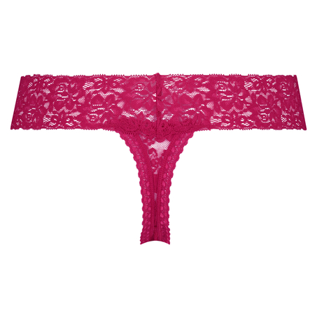 Extra låg stringtrosa V-shape, Rosa