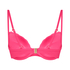 Formpressad push-up-bikinitopp Storlek A - E, Rosa