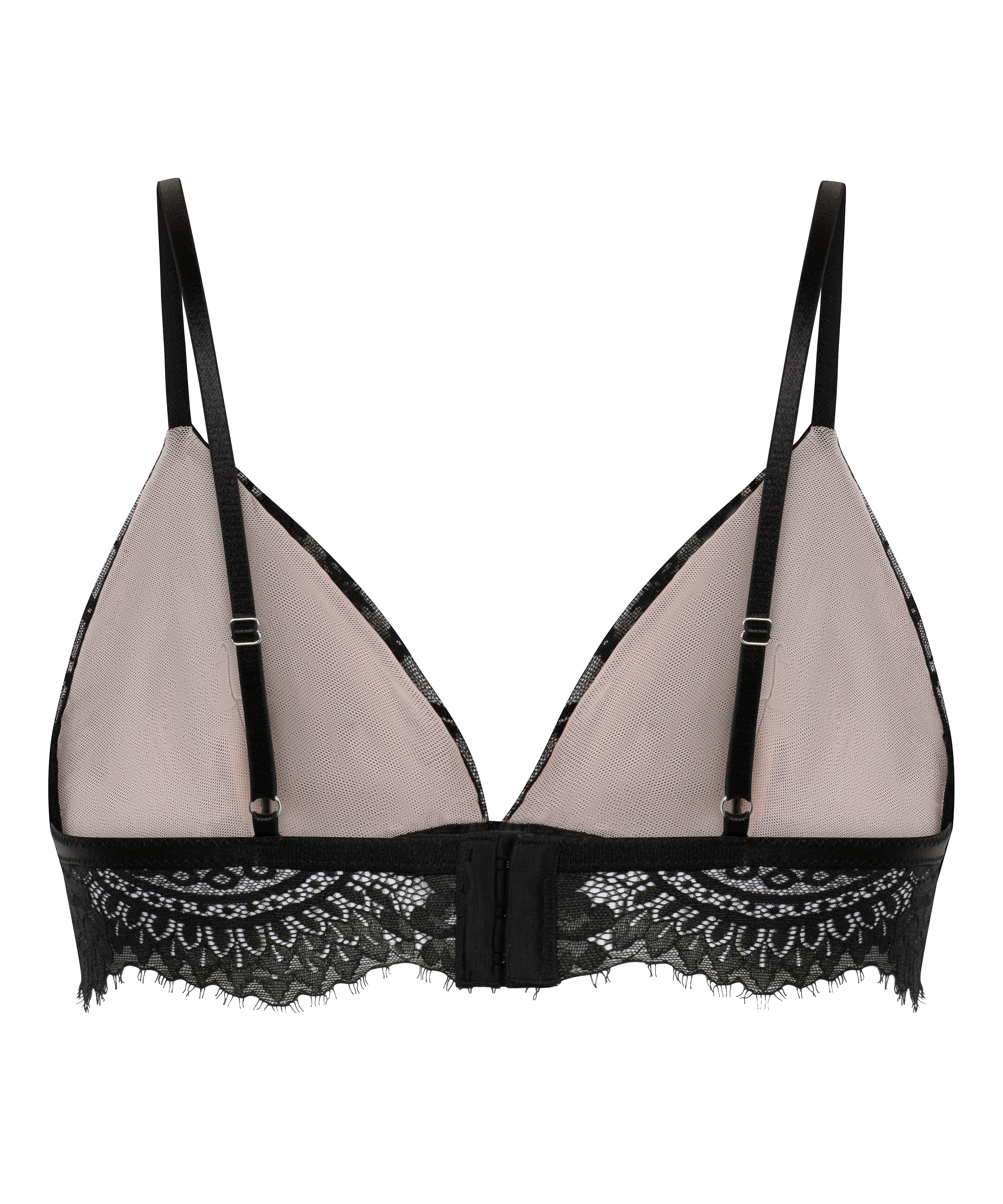 Lou bralette, Svart, main