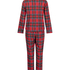 Pyjamasset Flannel, R&ouml;d
