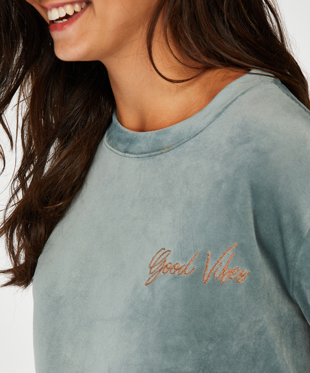 Mammatop i sammets, Grön