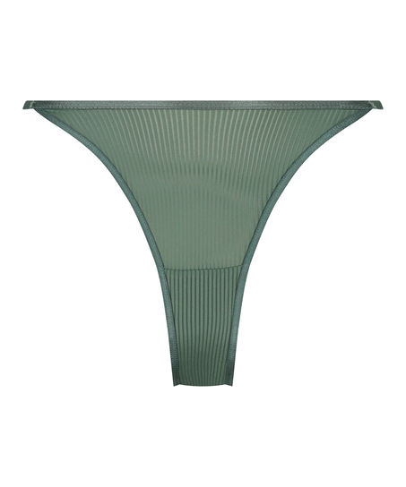 Högt skuren brazilian-trosa Kaiden, Grön