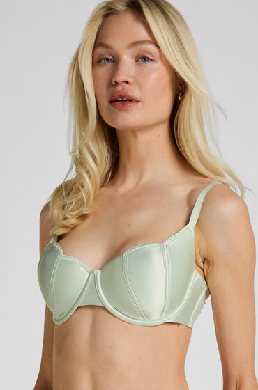 Hunkemöller Vadderad Bygel-BH Britt Grön