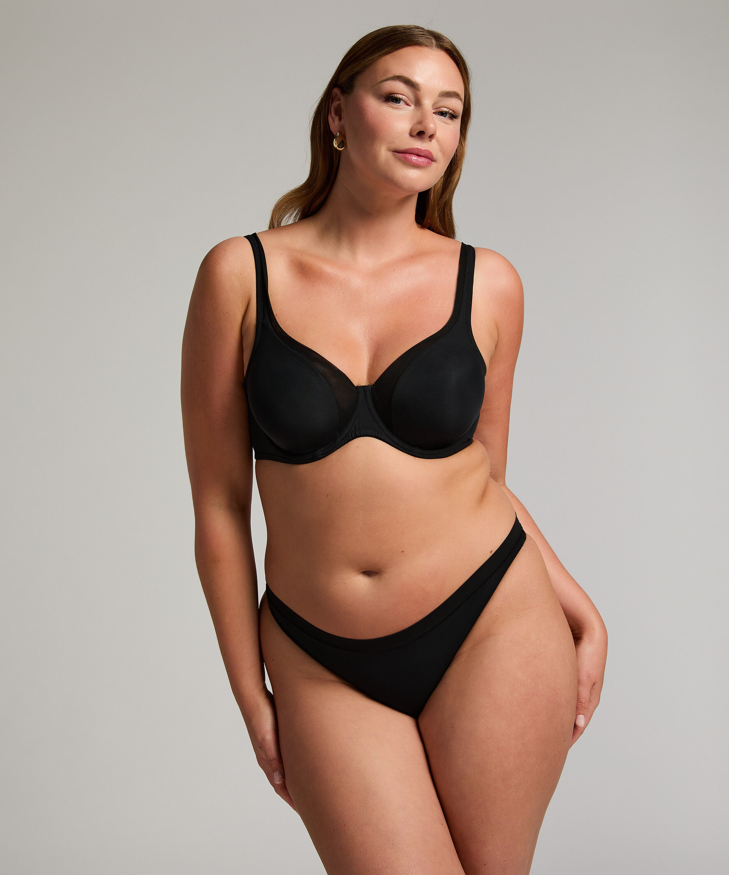 Mesh thong, Svart Mesh thong, Svart