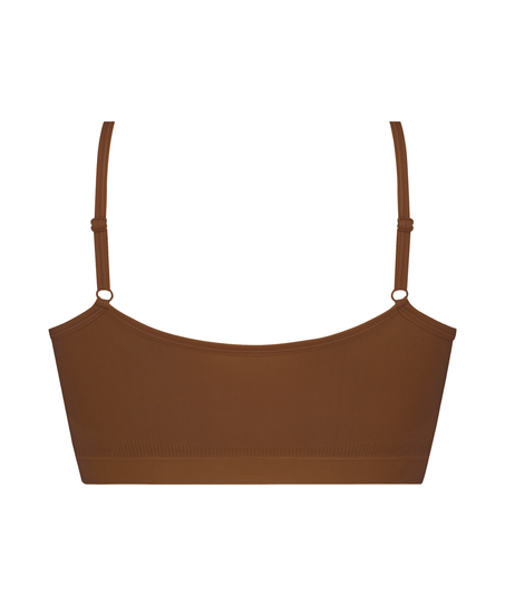 ﻿Bralette med remmar, Röd