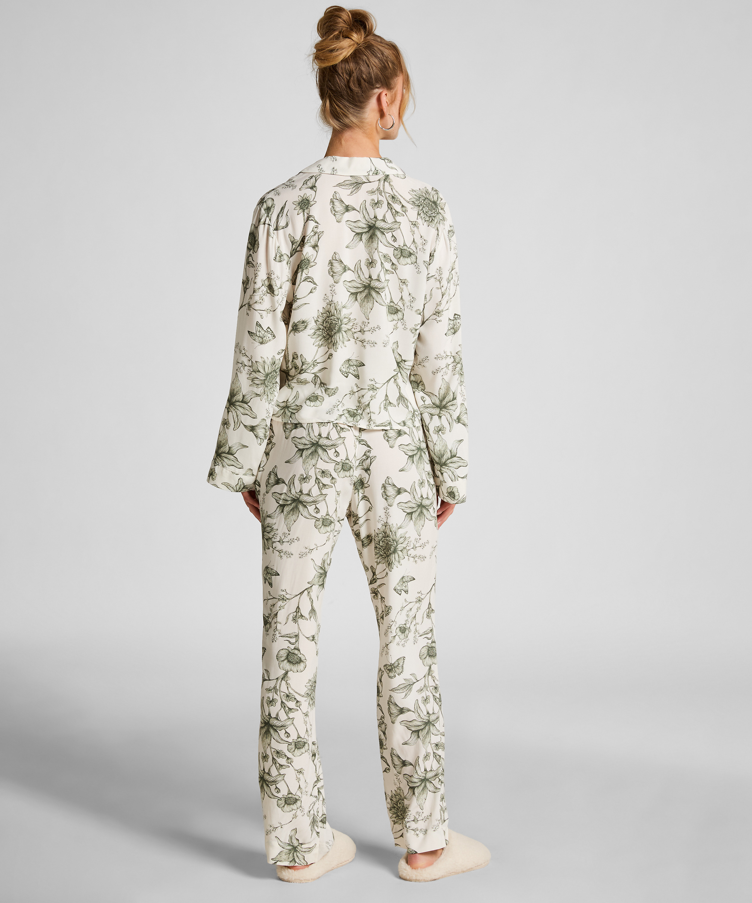 Pyjamasbyxa Storylover, Vit, main