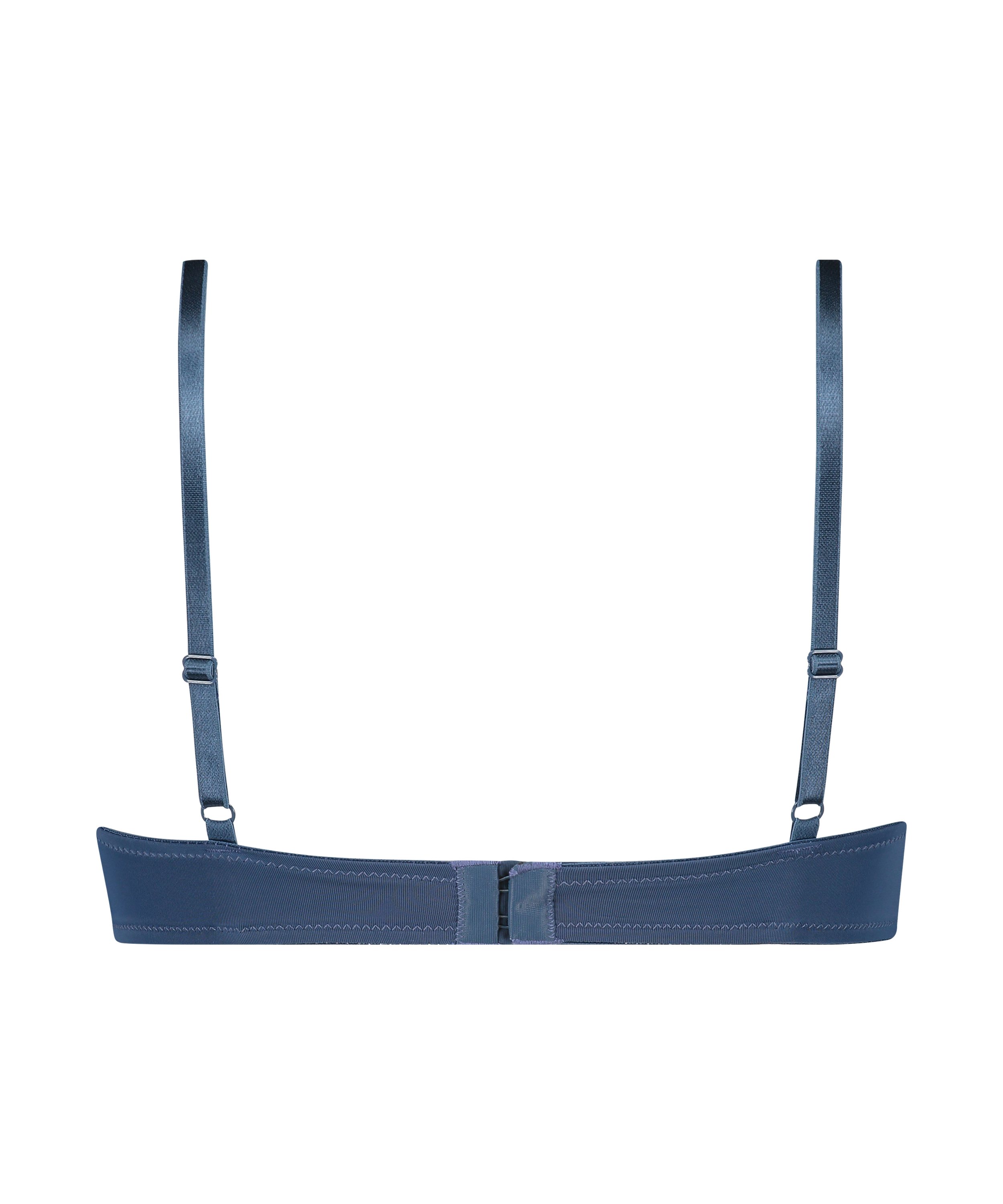 Formpressad bygel-bh Plunge, bl&aring;, main