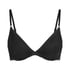 Formpressad bygel-bh Essential, Svart