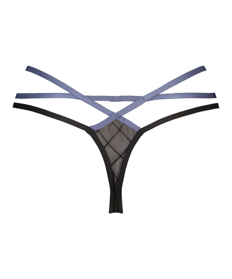 Kylie stringtrosa, Svart