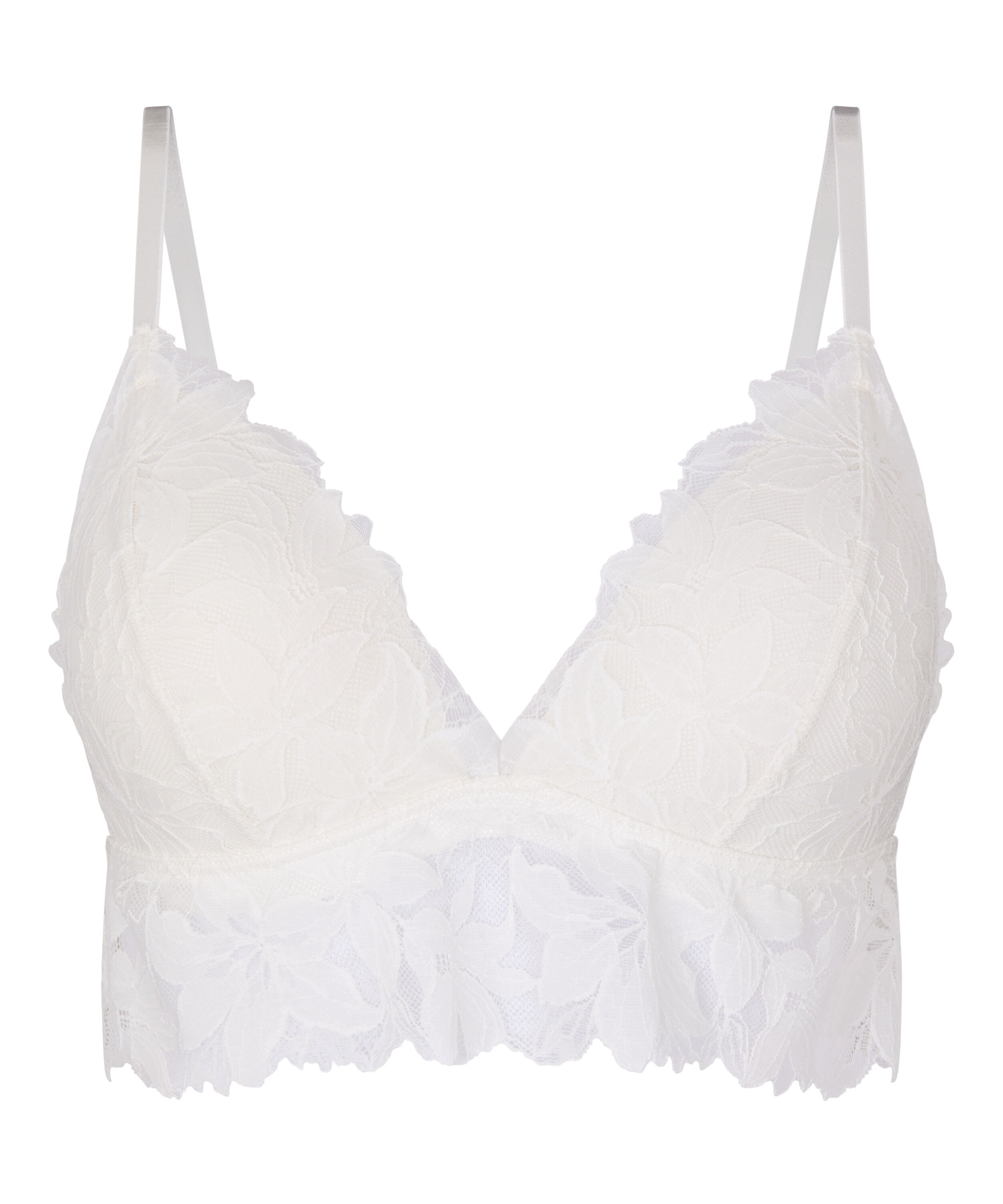 Bralette Ingrid, Vit