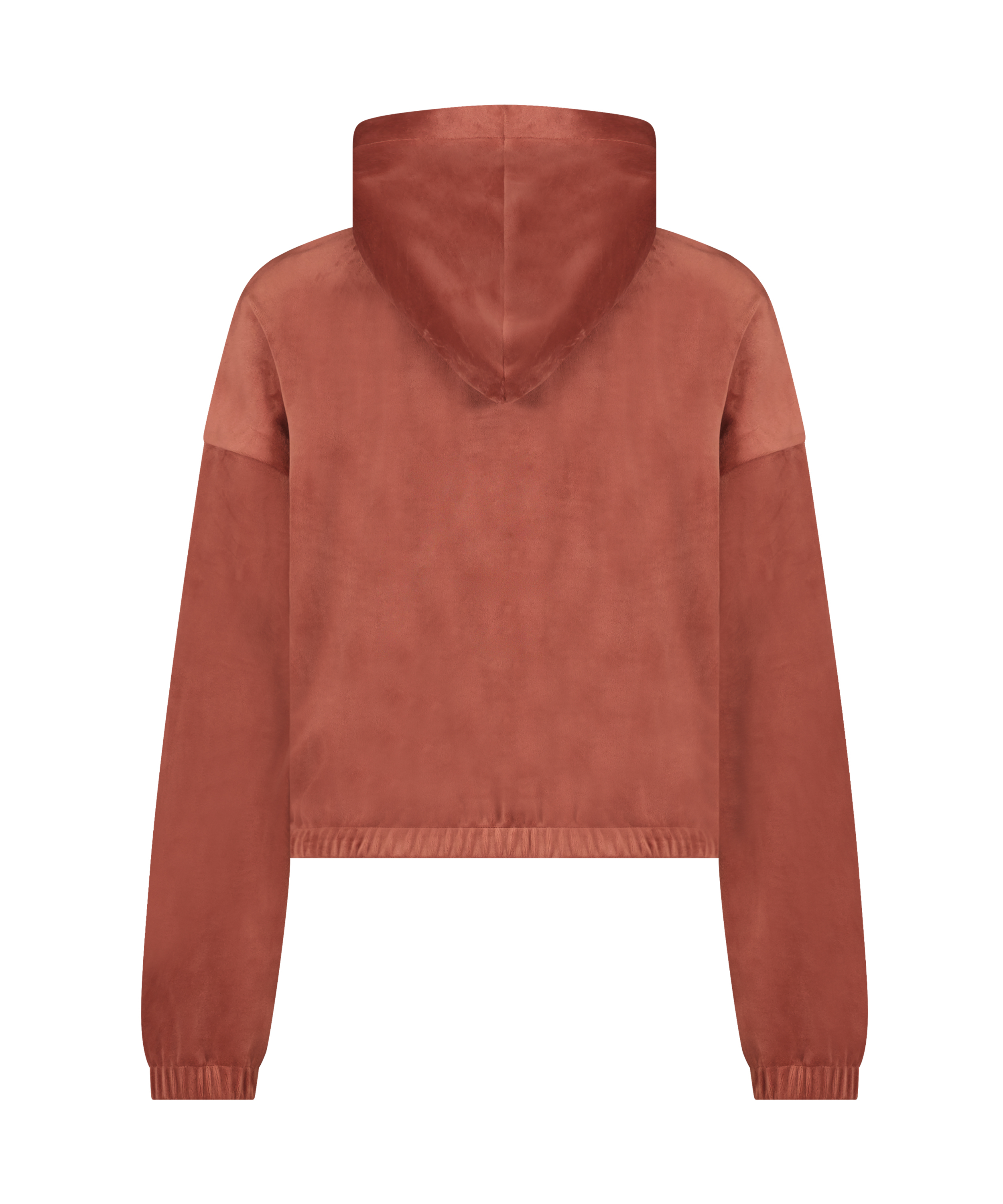 Velourtopp, Brun, main