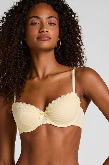 Hunkemöller Formpressad bygel-bhl Lola Gul