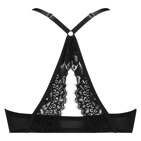 Doutzen Nightshade formpressad push-up bygel-bh, Svart