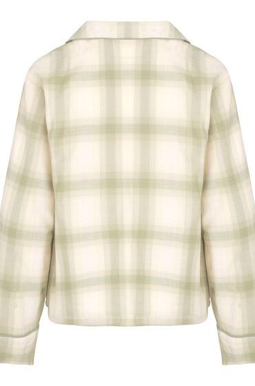 Hunkemöller Pyjamasjacka Longsleeve Woven dam – bild 2