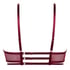 Icke-formpressad longline bygel-bh Scarlett, R&ouml;d