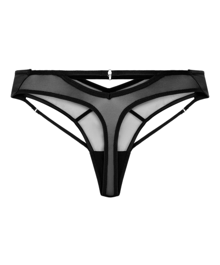 Jana stringtrosa, Svart