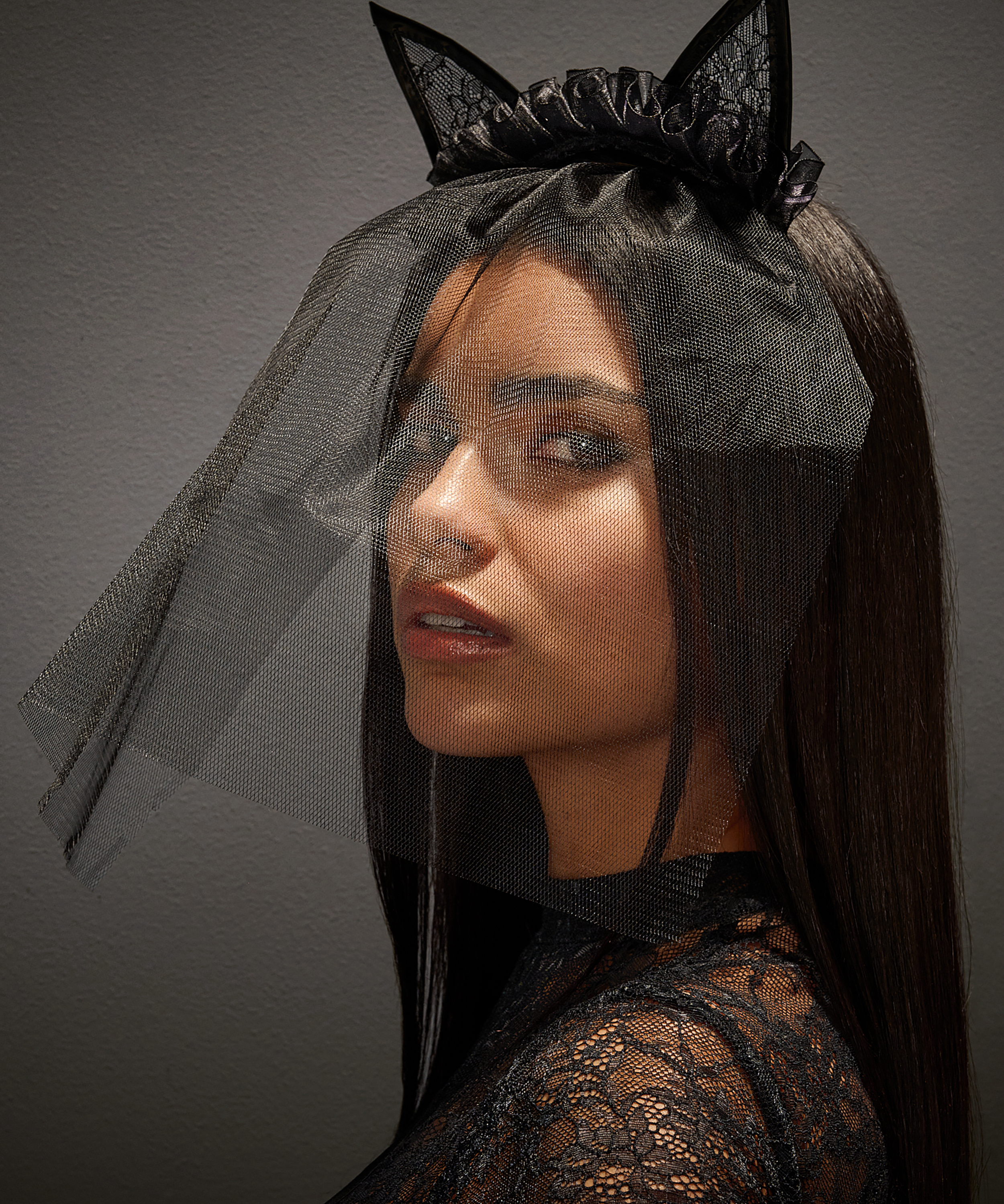 Katt dressen, Svart, main