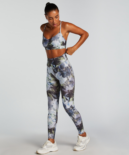 HKMX Leggings med hög midja, Grå