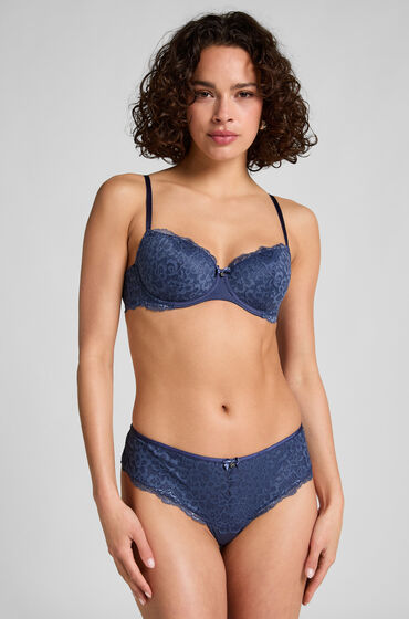 Hunkemöller Brazilian-trosa Marine Blå