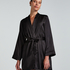 Kimono Satin, Svart