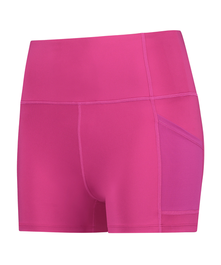 HKMX Shorts med hög midja Oh My Squat, Rosa