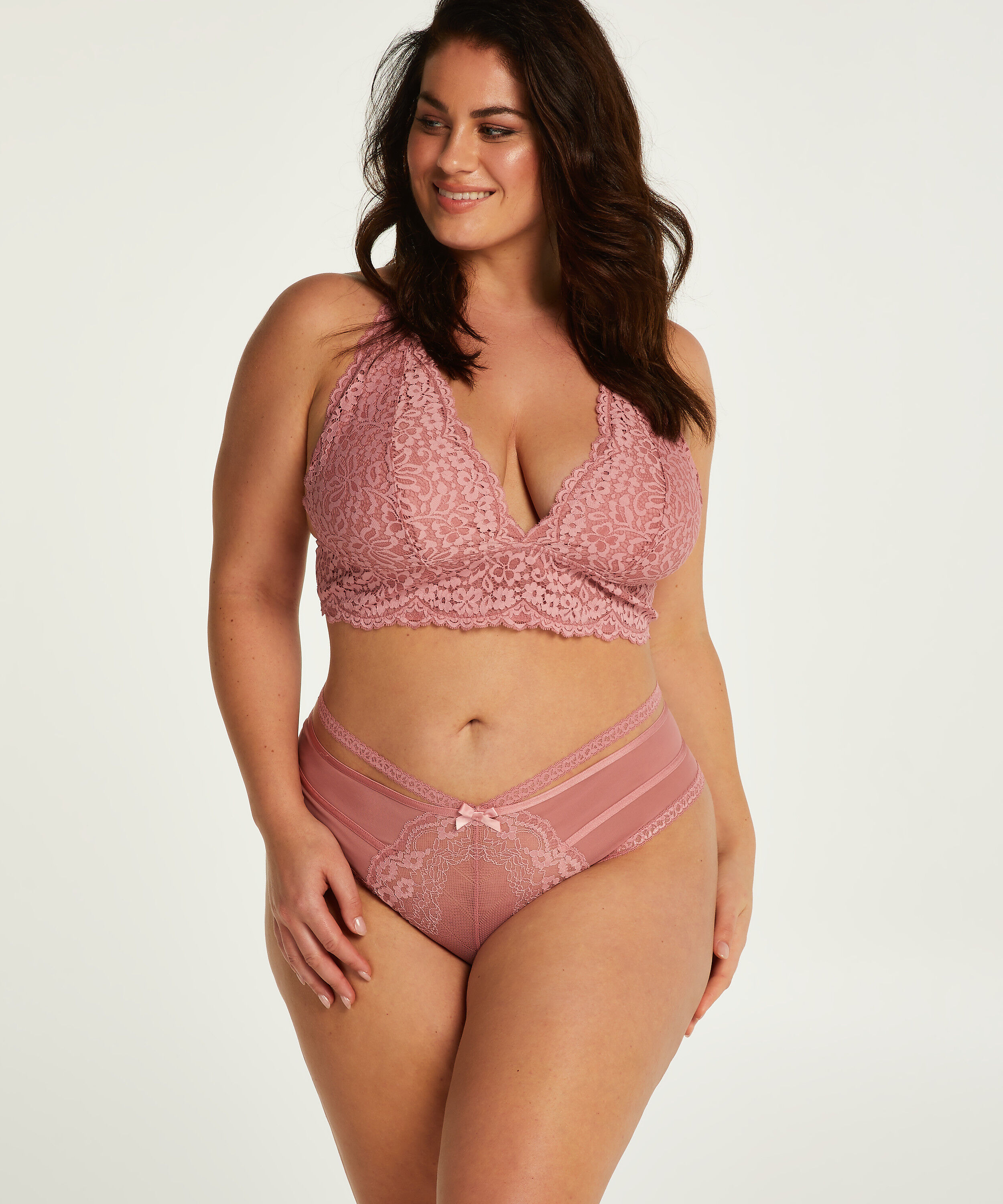 Lorraine stringtrosa Curvy, Lila