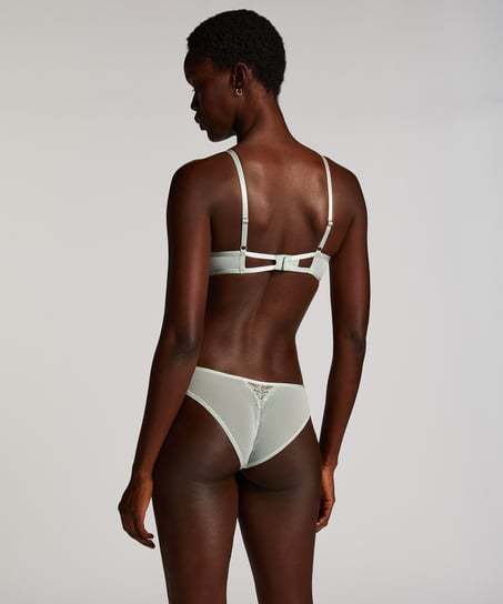 Formpressad push-up-bh med bygel Lillia, Grön