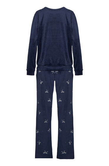 Hunkemöller Pyjamas Set Velour dam – bild 2