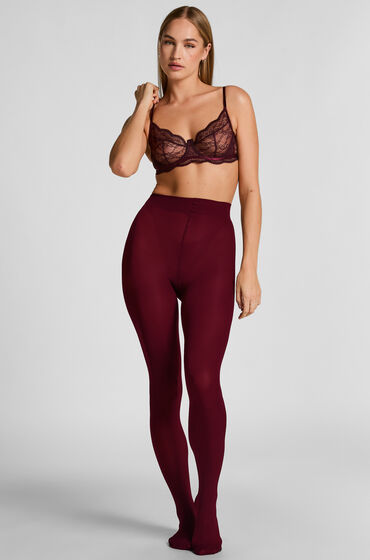 Hunkemöller Strumpbyxor 50 Denier Velvet Touch Röd