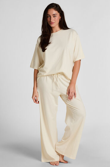 Hunkemöller Pyjamas Byxor Loose Vit