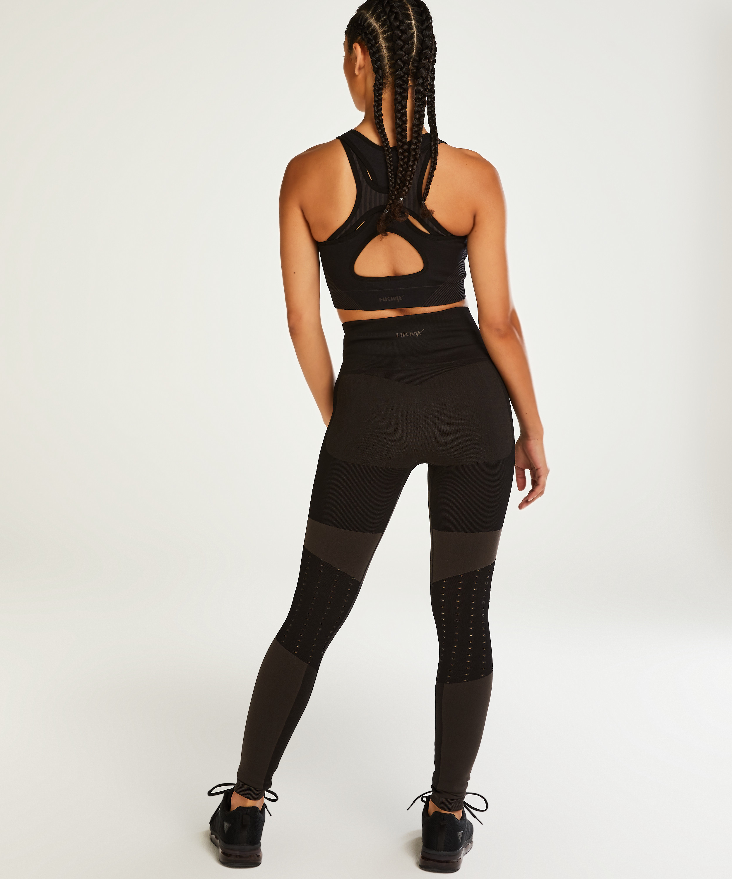 HKMX sport-bh The Motion Level 2, Svart, main