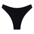 H&ouml;gt skuren bikiniunderdel i neopren, Svart