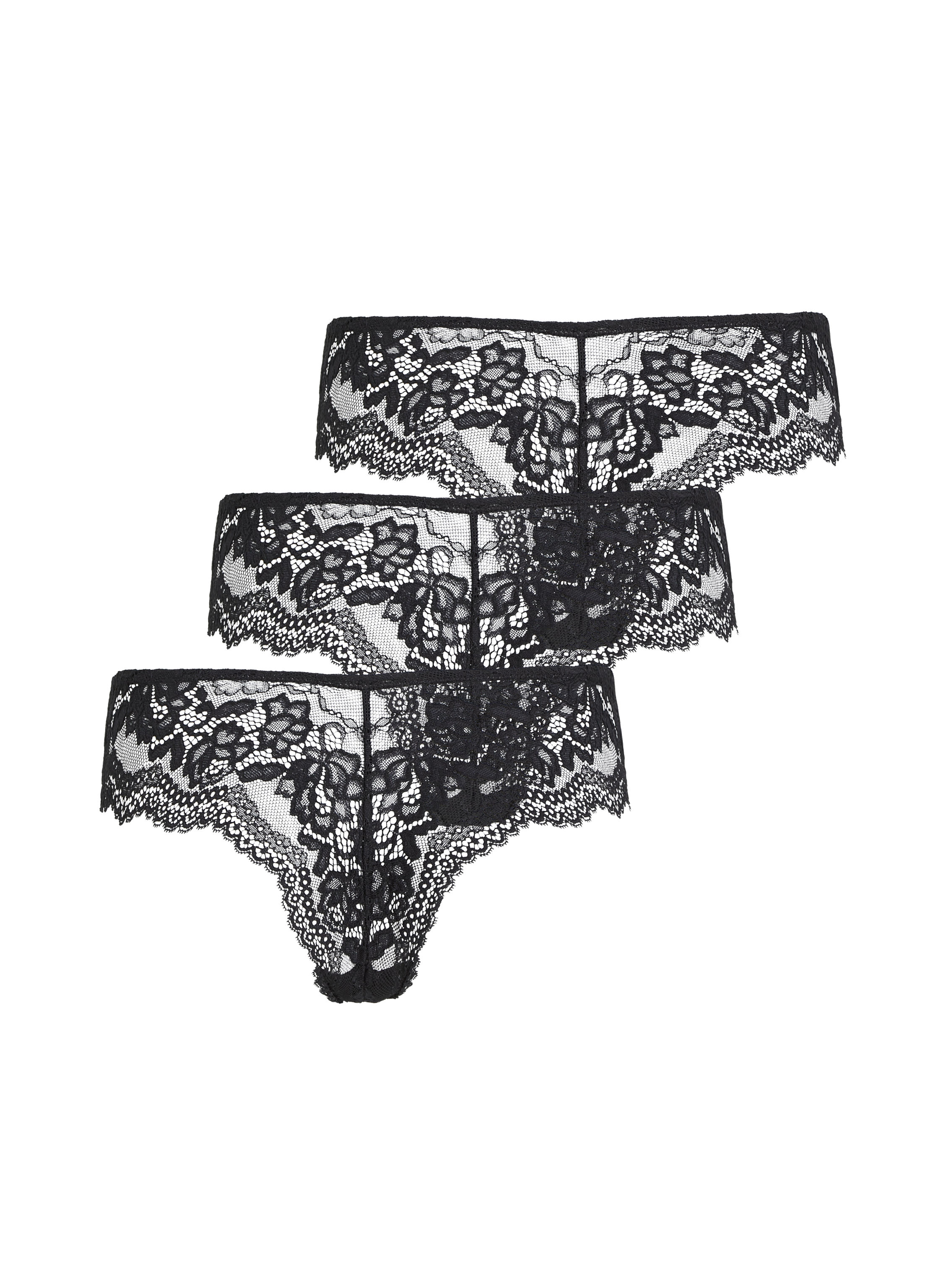 3-pack Chelsea braziliantrosa, Svart, main