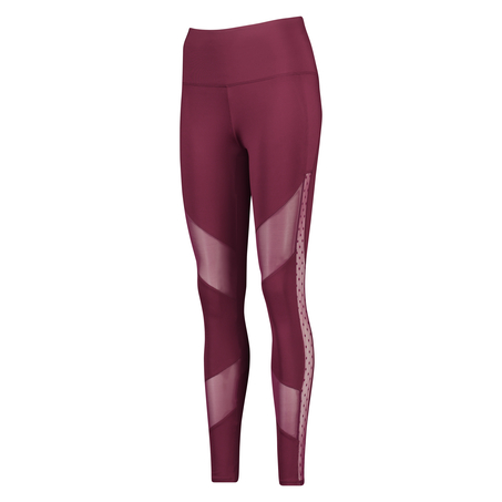 HKMX sportleggings med hög midja nivå 2, Lila