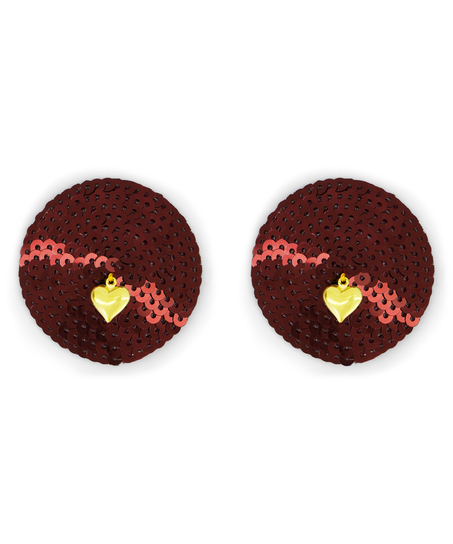 Scarlett bröstvårtsskydd, Röd