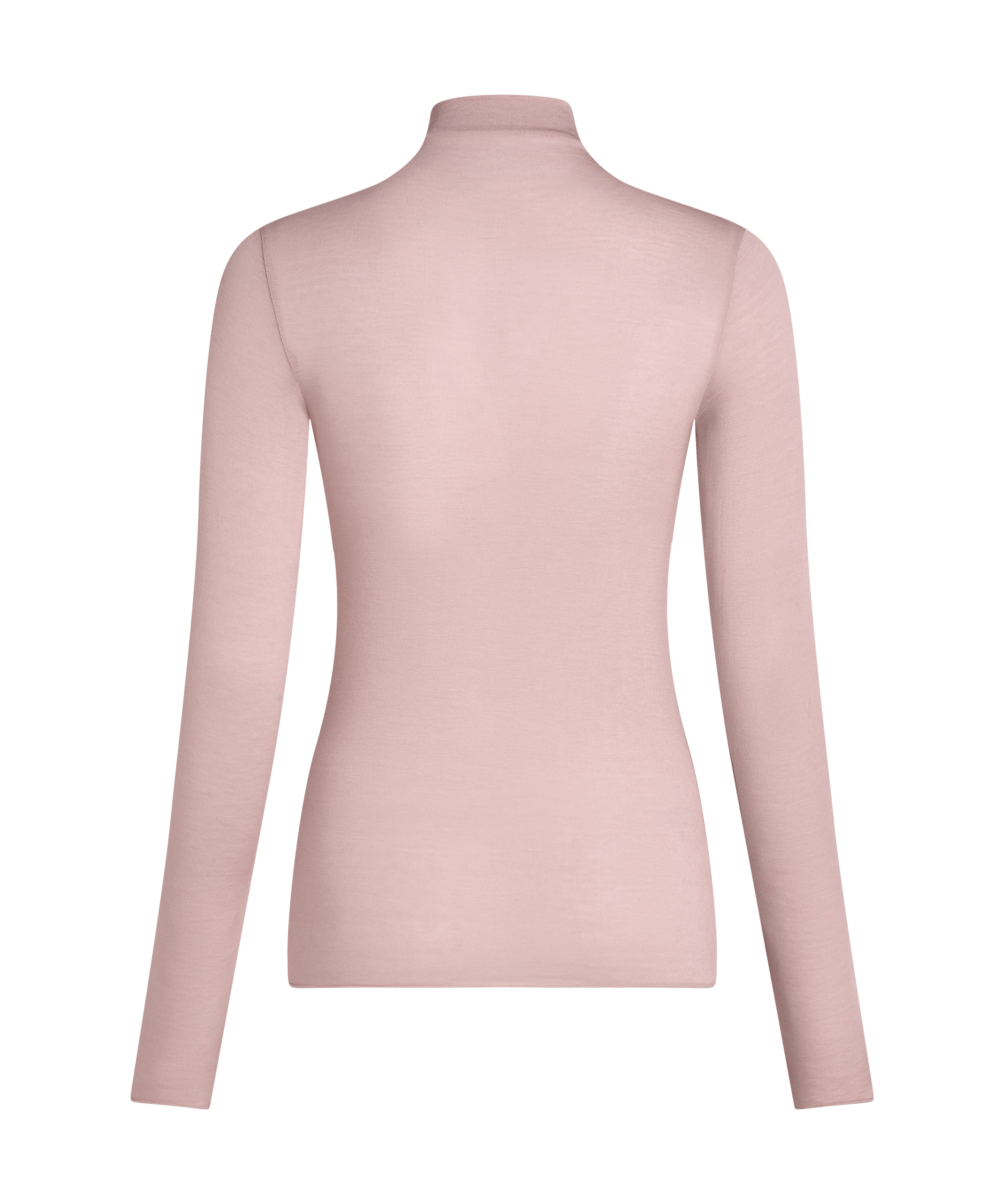 super soft cashmereblandad-topp med polokrage, Rosa, main