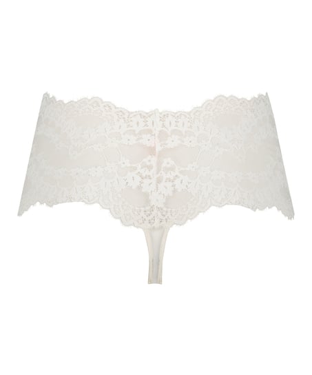 ﻿Boxerstringtrosa Daisy, Vit