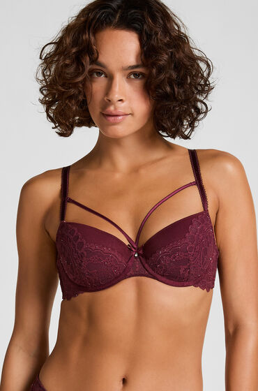 Hunkemöller Formpressad bygel-bh Isadora röd