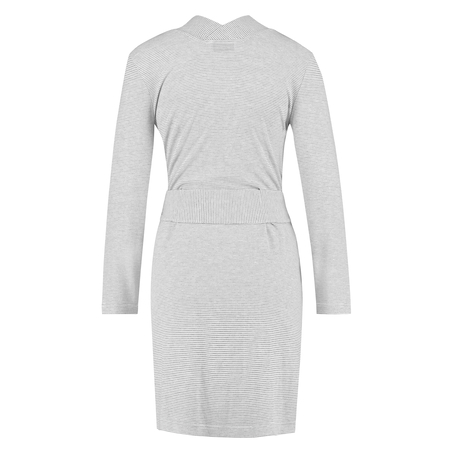 Morgonrock Rib stripe, Gr&aring;