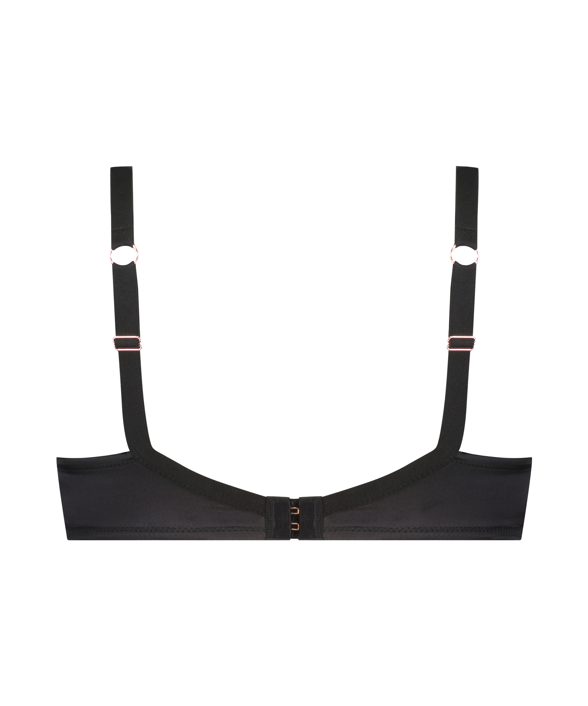 Icke formpressad bygel-bh Jacqueline, Svart, main