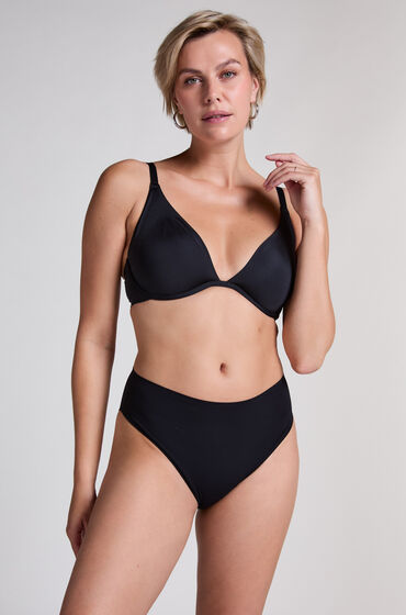 Hunkemöller Brazilian-trosa Smooth Svart — produktbild