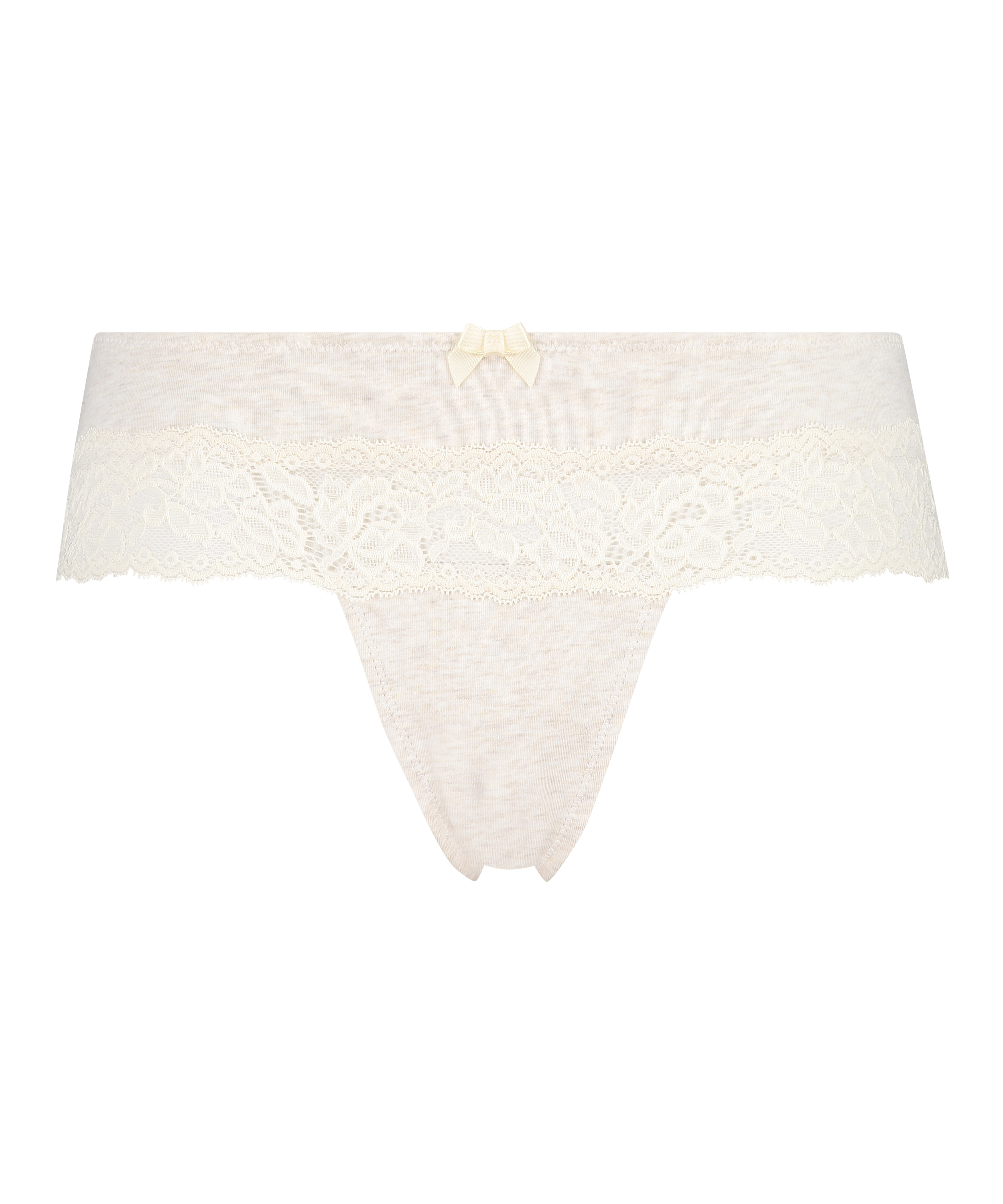 Boxer-string i bomull, Beige, main