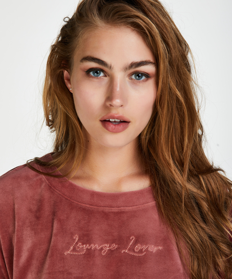 L&aring;ng&auml;rmad sammetstopp, Rosa