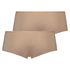 2-pack boxertrosor Kim, Beige
